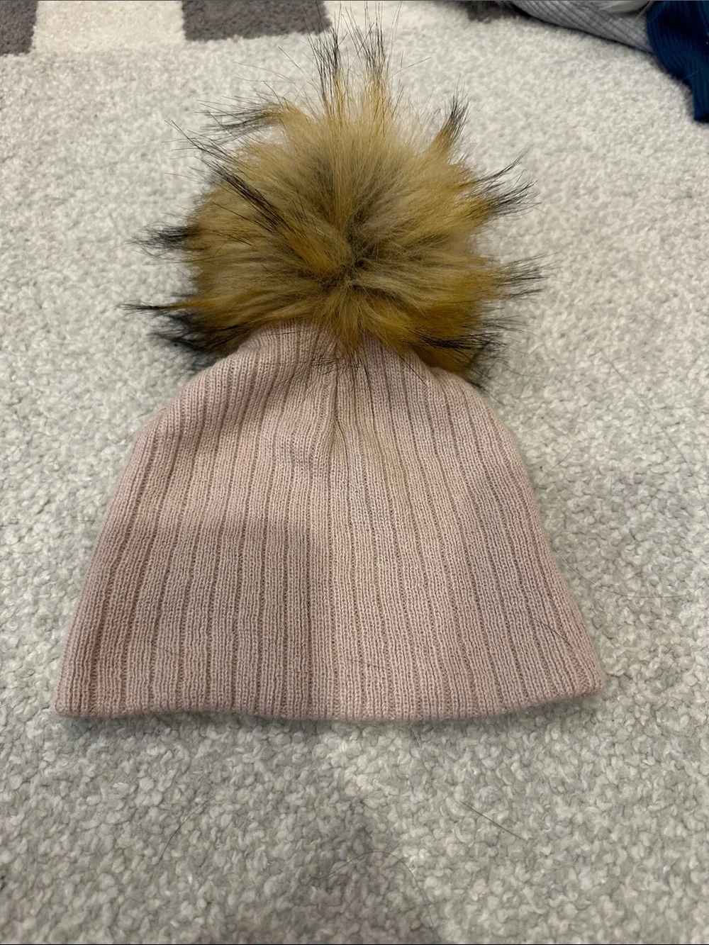 Baby knit Pom Pom hat